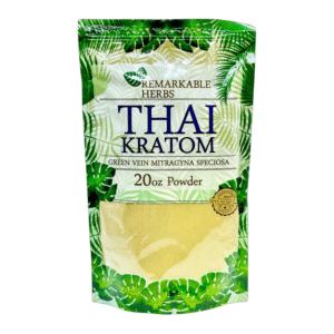 REMARKABLE HERBS THAI GREEN VEIN 20OZ POWDER