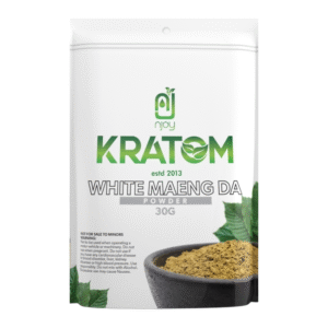 NJOY KRATOM 30GM WHITE MAENG DA POWDER PIECE(S)