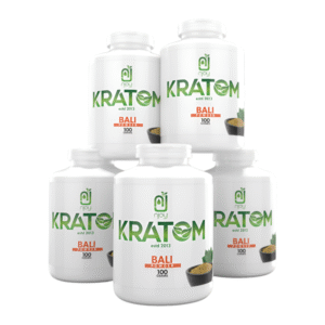 NJOY KRATOM 100GM BALI POWDER JAR