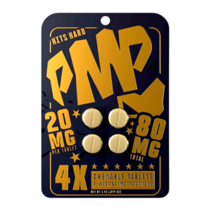 PMP 7-HYDROXY MITRA GYNINE KRATOM CHEWABLE TABLETS 4CT PACK -BOX OF 10 PACK