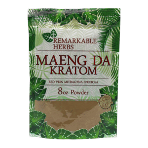 REMARKABLE HERBS MAENG DA RED VEIN 8OZ POWDER