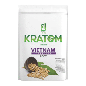 NJOY KRATOM 20CT VIETNAM CAPSULES PIECE(S)