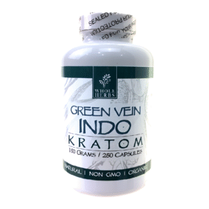 WHOLE HERBS INDO GREEN VEIN 250CT CAPSULES