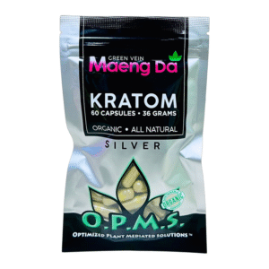 OPMS SILVER MAENG DA GREEN VEIN 60CT 30GM/36GM CAPSULES PIECE(S)