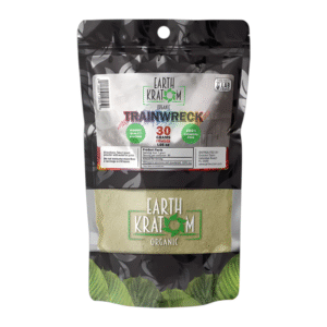 PREMIUM / EARTH KRATOM 30GM POWDER TRAINWRECK