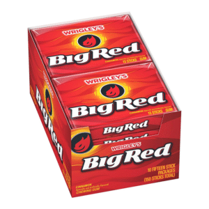 WRIGLY BIG RED STICK 10CT