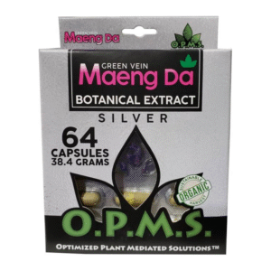 OPMS SILVER MAENG DA GREEN VEIN 64CT 32GM / 38.4GM CAPSULES- ( BLISTER )