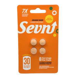 SEVN 7-HYDROXY & PSEUDO 7X ULTRA STRENGTH TABLET CITRUS -ORANGE OASIS (4CT 30MG EACH 8 SERVINGS) -BOX OF 10 PACK
