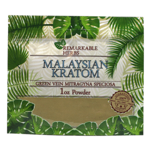 REMARKABLE HERBS MALAYSIAN GREEN VEIN 1OZ POWDER