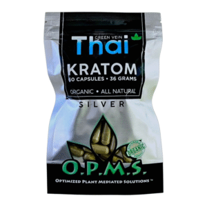 OPMS SILVER THAI GREEN VEIN 60CT 36GM/30GM CAPSULES PIECE(S)