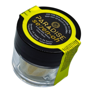 PARADISE SEVEN-OH 7-HYDROXYMITRAGYNINE CHEWABLE TABLETS CITRUS 15MG 4CT JAR -BOX OF 12 JAR