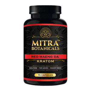 MITRA KRATOM RED MAENG DA 75CT CAPSULES