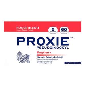 PROXIE PSEUDOINDOXYL TABLET RASPBERRY (FOCUS BLEND) 60MG 3CT PACK -BOX OF 10 PACK