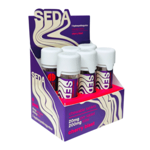 SEDA 7-HYDROXY TABLET CHERRY BLAST (20MG PER TABLET) 10CT JAR -BOX OF 6 JAR