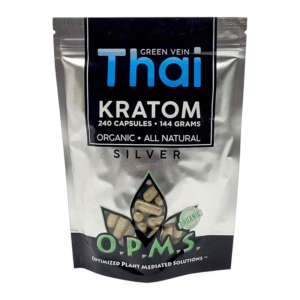 OPMS SILVER THAI GREEN VEIN 240CT 144GM CAPSULES PIECE(S)