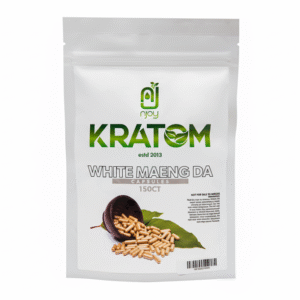 NJOY KRATOM 150CT WHITE MAENG DA CAPSULES PIECE(S)
