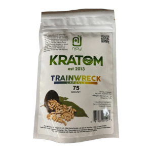 NJOY KRATOM 75CT TRAINWRECK CAPSULES PIECE(S)