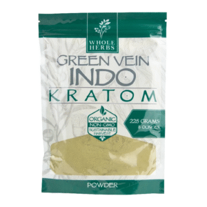 WHOLE HERBS INDO GREEN VEIN 8OZ 225GM POWDER