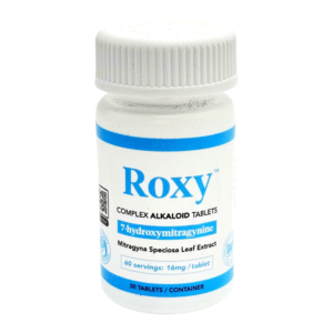 ROXY 7-HYDROXYMITRAGYNINE TABLET 16MG UNFLAVORED 30CT JAR (60 SERVINGS)