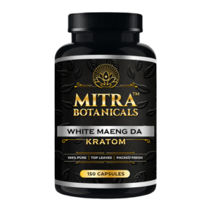 MITRA KRATOM WHITE MAENG DA 150CT CAPSULES