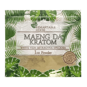 REMARKABLE HERBS MAENG DA WHITE VEIN 1OZ POWDER