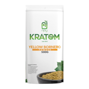 NJOY KRATOM 500GM YELLOW BORNEO POWDER PIECE(S)