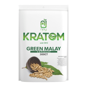 NJOY KRATOM 300CT GREEN MALAY CAPSULES PIECE(S)