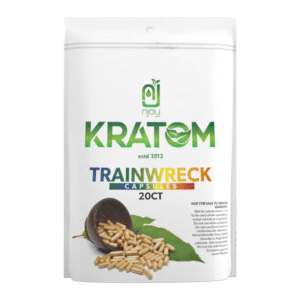 NJOY KRATOM 20CT TRAINWRECK CAPSULES PIECE(S)