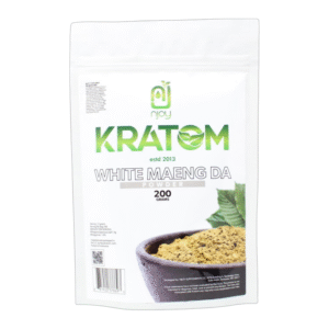 NJOY KRATOM 200GM WHITE MAENG DA POWDER PIECE(S)