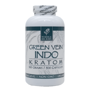 WHOLE HERBS INDO GREEN VEIN 500CT CAPSULES