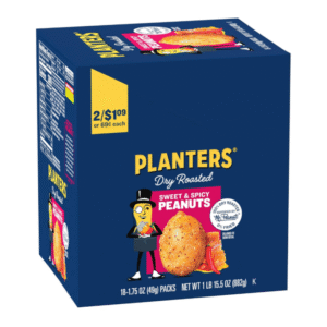 PLANTERS SWEET& SPICY PEANUTS 18CT