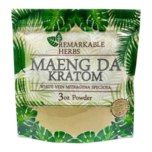 REMARKABLE HERBS MAENG DA WHITE VEIN 3OZ POWDER