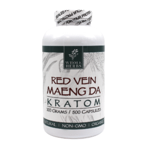 WHOLE HERBS MAENG DA RED VEIN 500CT CAPSULES