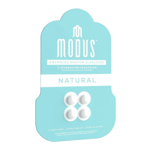 MODUS 7-HYDROXYMITRAGYNINE TABS NATURAL 4CT PACK -BOX OF 10