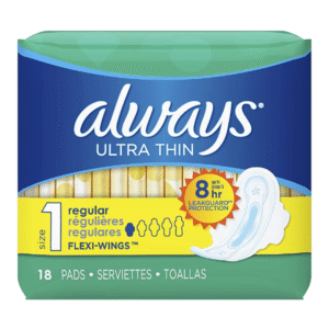 ALWAYS ULTRA THIN W/WINGS 6-18'S