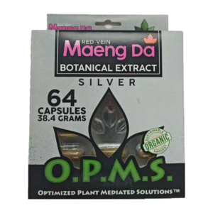 OPMS SILVER MAENG DA RED VEIN 64CT 32GM / 38.4GM CAPSULES- ( BLISTER )
