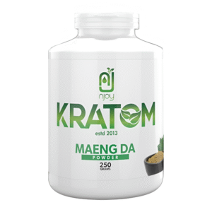 NJOY KRATOM 250GM MAENG DA POWDER JAR