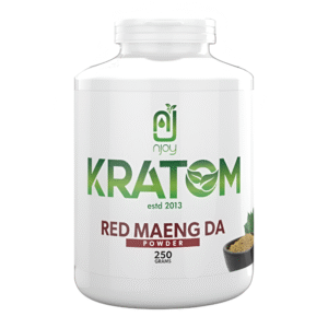 NJOY KRATOM 250GM RED MAENG DA POWDER JAR