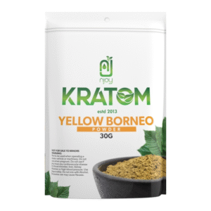 NJOY KRATOM 30GM YELLOW BORNEO POWDER PIECE(S)