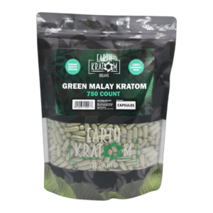 EARTH KRATOM 750CT CAPSULE GREEN MALAY