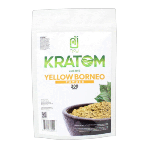 NJOY KRATOM 200GM YELLOW BORNEO POWDER PIECE(S)