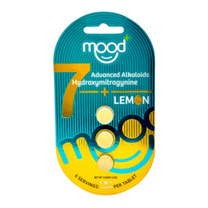 MOOD PLUS 7-HYDROXY TABLET LEMON (18MG PER TABLET) 3CT PK – BOX OF 12 PACK