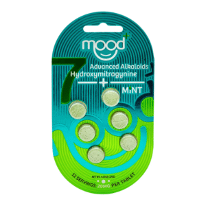 MOOD PLUS 7-HYDROXY TABLET MINT (20MG PER TABLET) 6CT PK – BOX OF 12 PACK