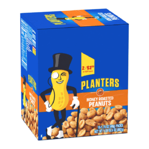 PLANTERS HONEY ROASTED PEANUT 18CT