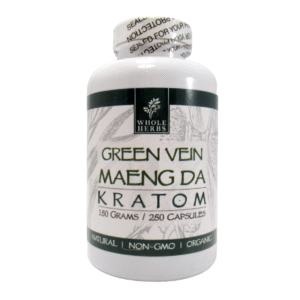 WHOLE HERBS MAENG DA GREEN VEIN 250CT CAPSULES