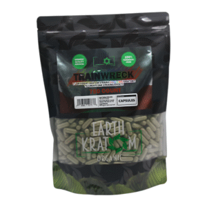 EARTH KRATOM 750CT CAPSULE TRAINWRECK