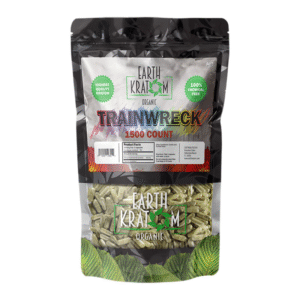 EARTH KRATOM 1500CT CAPSULE TRAINWRECK