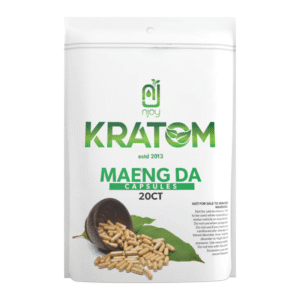 NJOY KRATOM 20CT MAENG DA CAPSULES PIECE(S)
