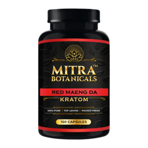 MITRA KRATOM RED MAENG DA 150CT CAPSULES
