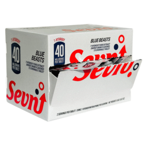 SEVN 7-HYDROXY TABLET BLUE BEASTS -ENERGY DRING (40MG PER TABLET) 1CT PACK -BOX OF 30 PACK